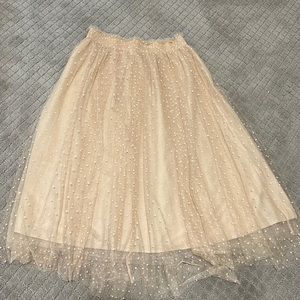 Tulle skirt
